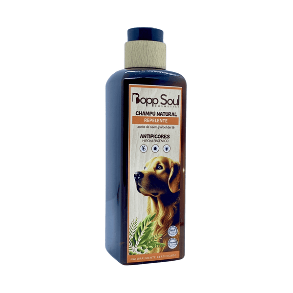 Boop Soul Champú Repelente Aceite De Neem Y Árbol Del Té Antipicores Hipoalergénico 300Ml