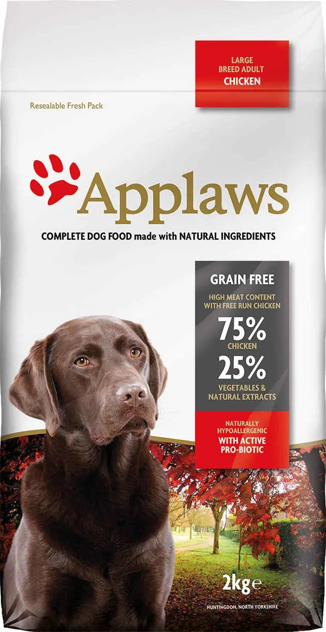 APPLAWS DOG DRY ADULTO RAZAS GRANDES POLLO