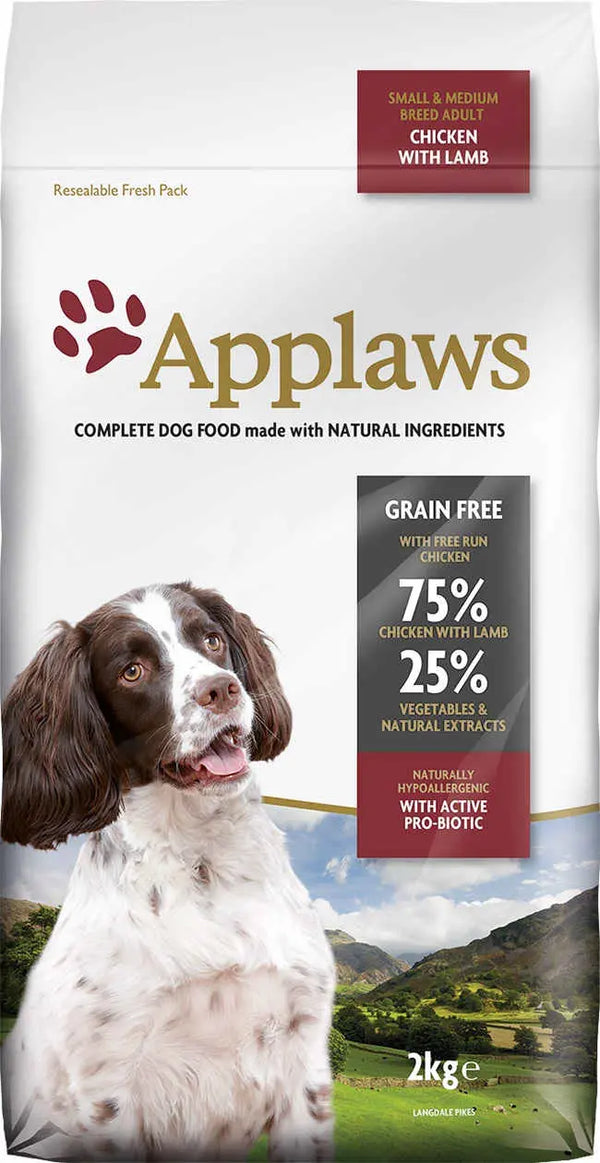 Applaws Perro Dry Adultoo Raza Peq Medianas Pollo Cordero