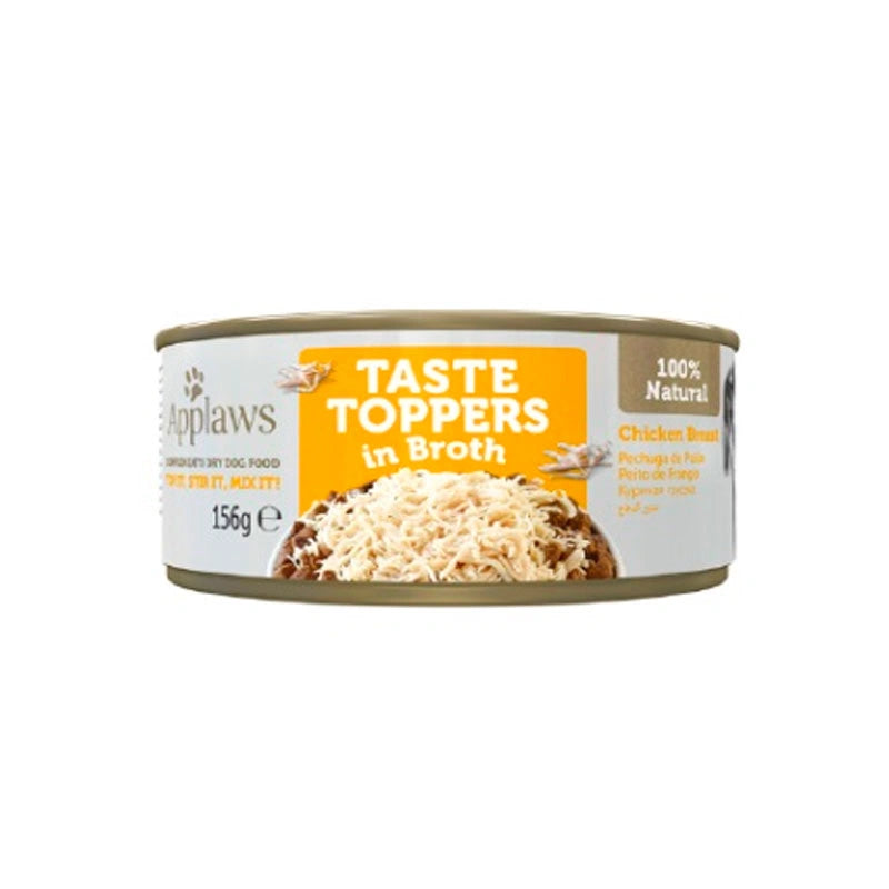 APPLAWS DOG LATA TOPPER POLLO