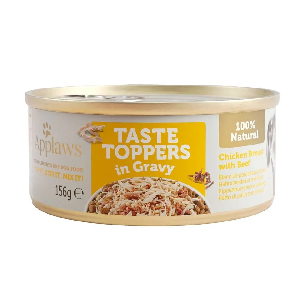 APPLAWS DOG LATA TOPPER POLLO Y