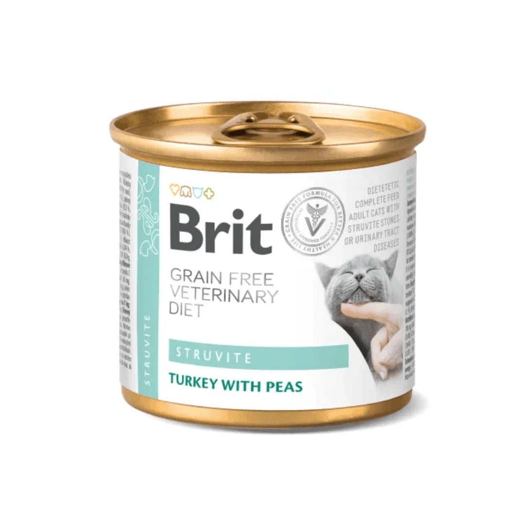 BRIT COMIDA HUMEDA GF DIETA GATO STRUVITE 6X200 GR