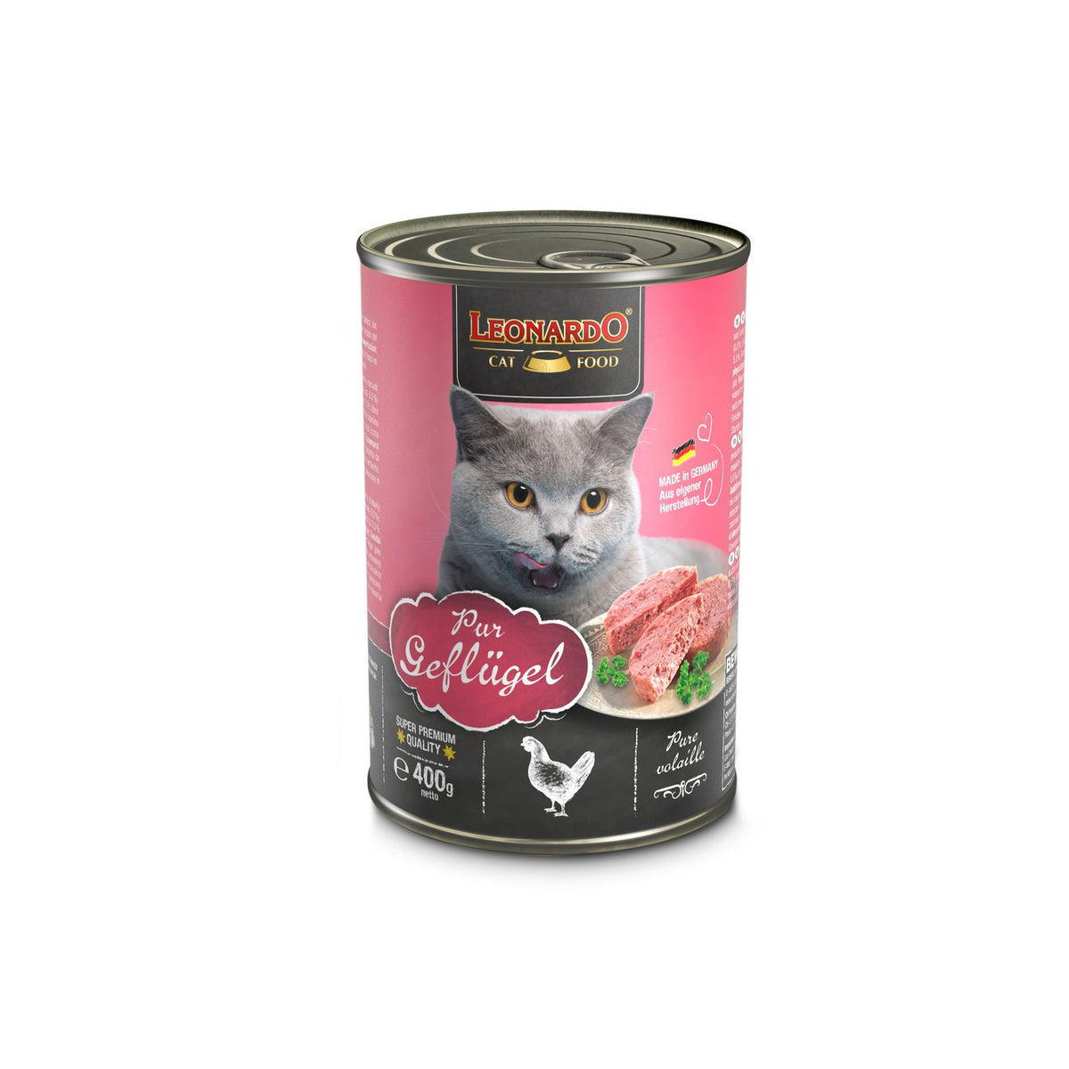 Leonardo Gato puro en