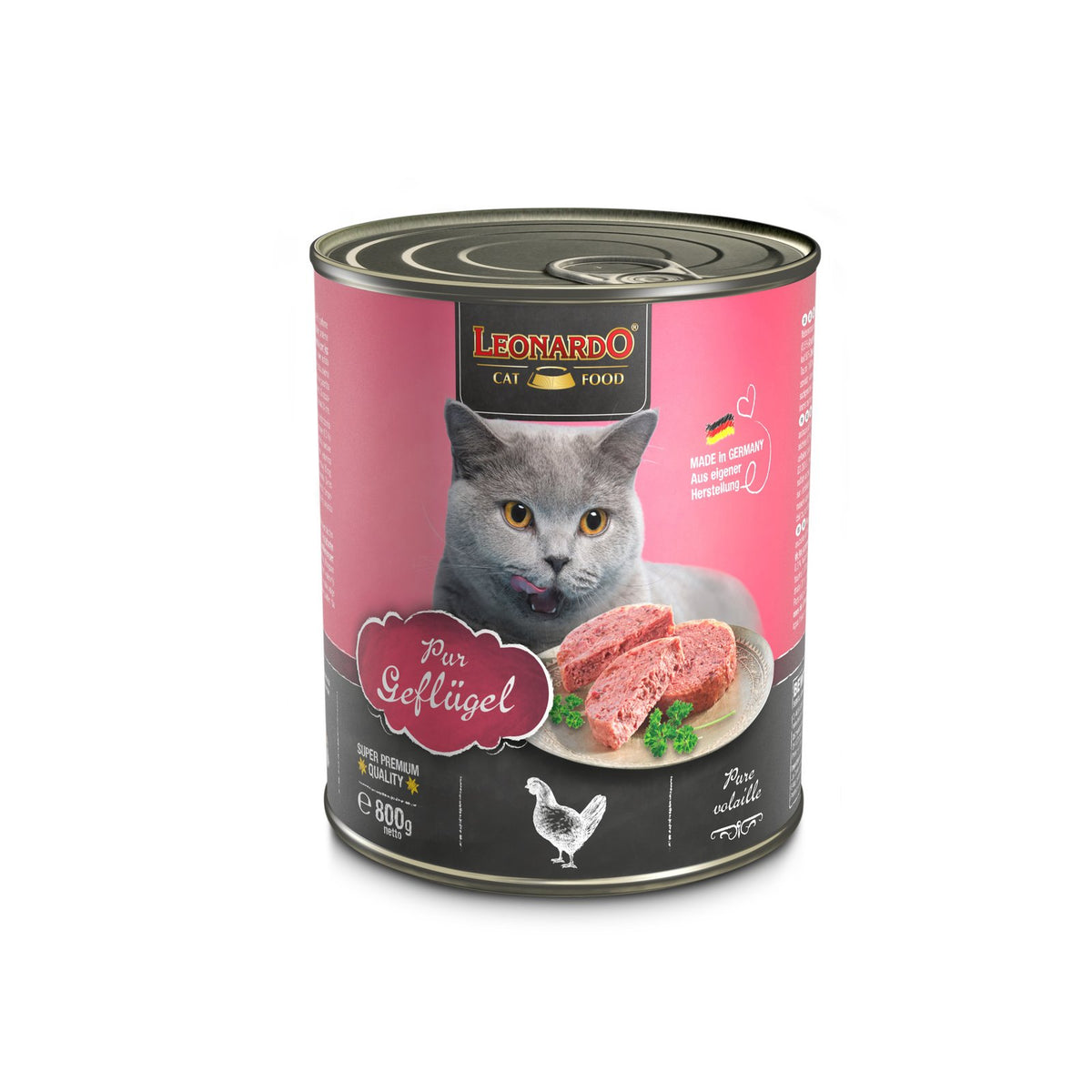 Leonardo Gato puro en