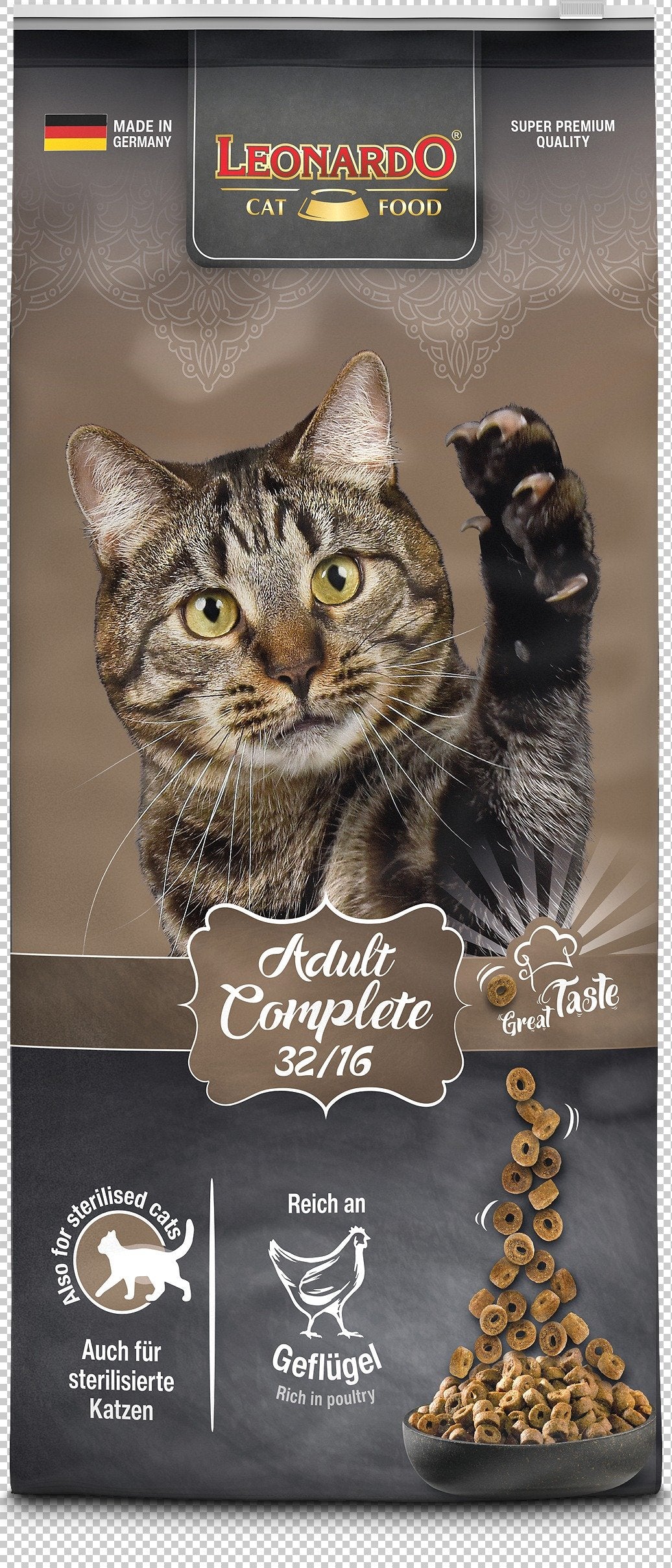 Leonardo Gato Adult Complete 32/16
