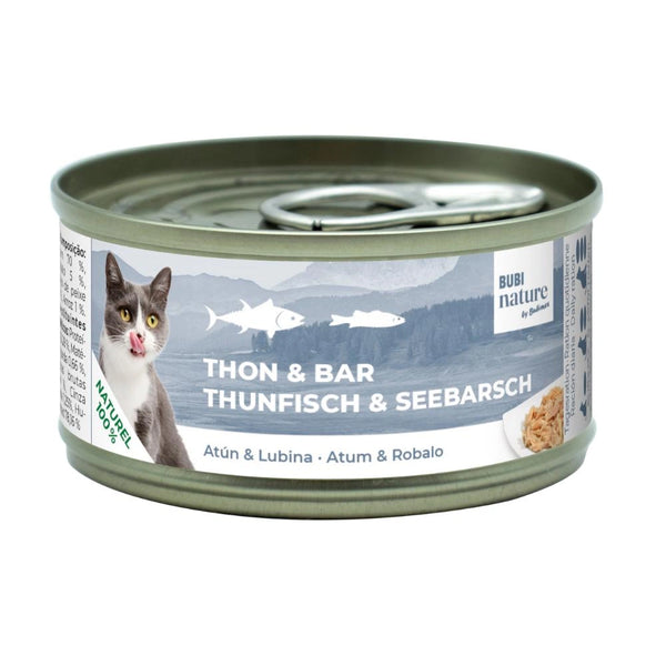 Bubi Nature Gato Atún Y Lubina 24X70Gr