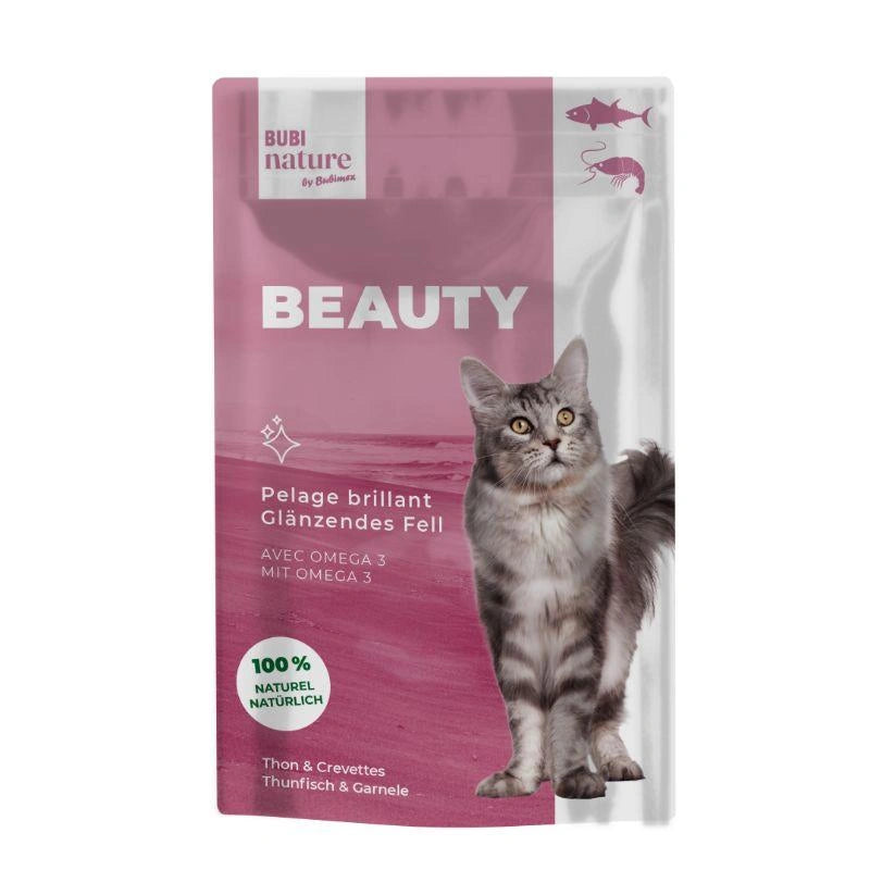 Bubi Nature Gato Beauty Atun Y Gambas (pouch) 24x70gr