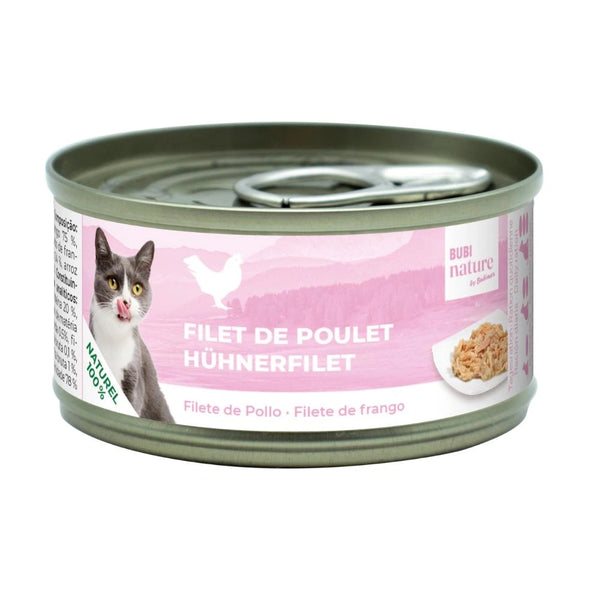 Bubi Nature Gato Filetes De Pollo 24X70Gr