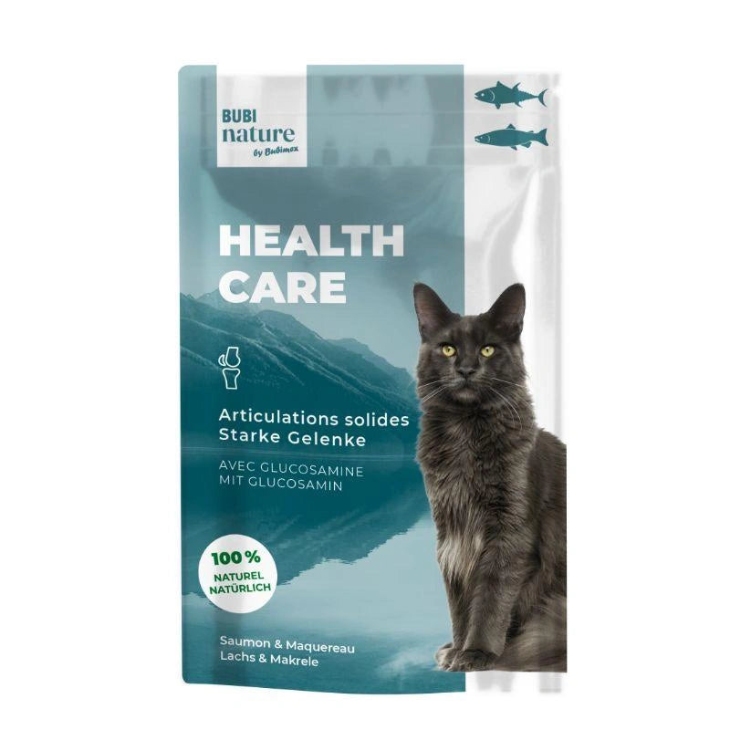 Bubi Nature Gato Health Salmon Y Caballa (pouch) 24x70gr