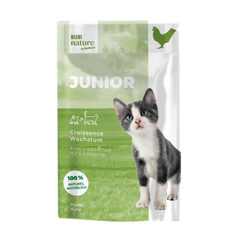Bubi Nature Gato Junior Muslo de pollo (pouch) 24x70gr