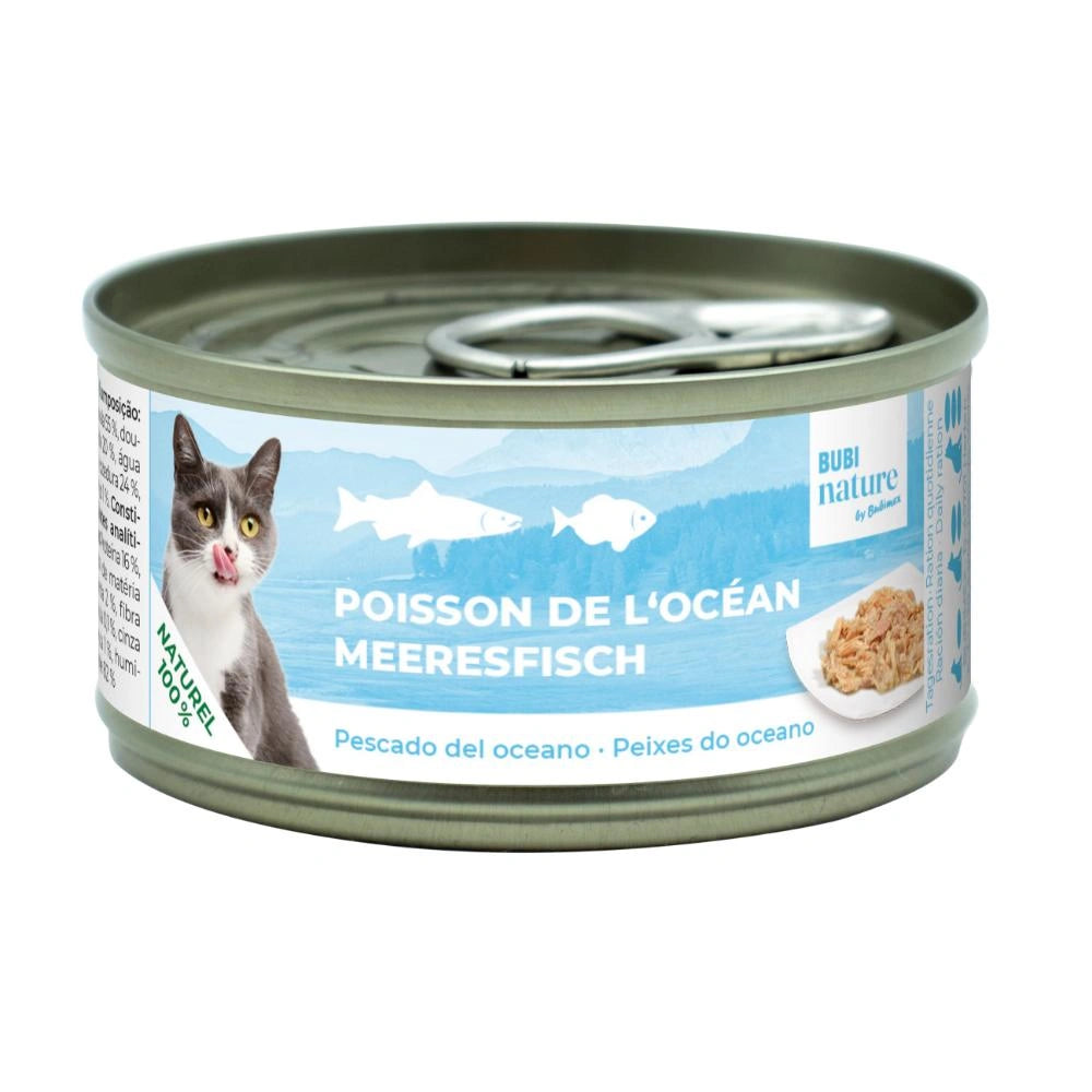 Bubi Nature Gato Pescado de Mar 24x70gr