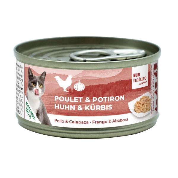 Bubi Nature Gato Pollo Y Calabaza 24X70Gr