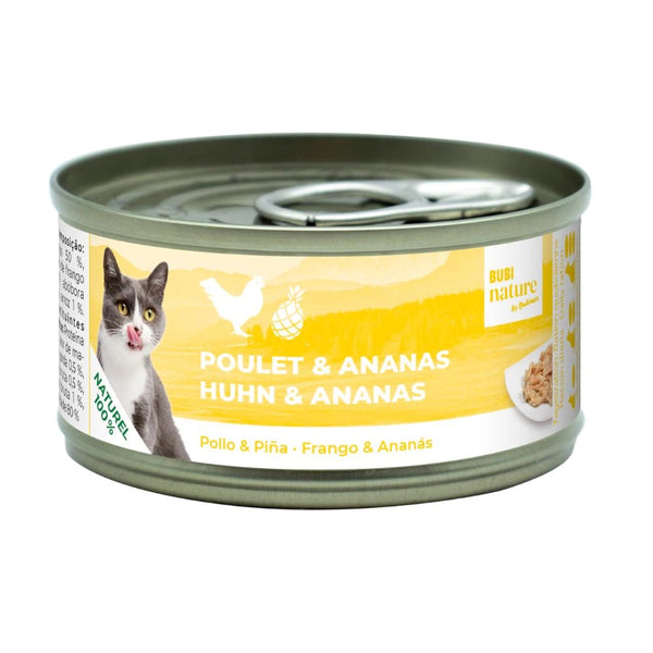 Bubi Nature Gato Pollo Y Piña 24X70Gr