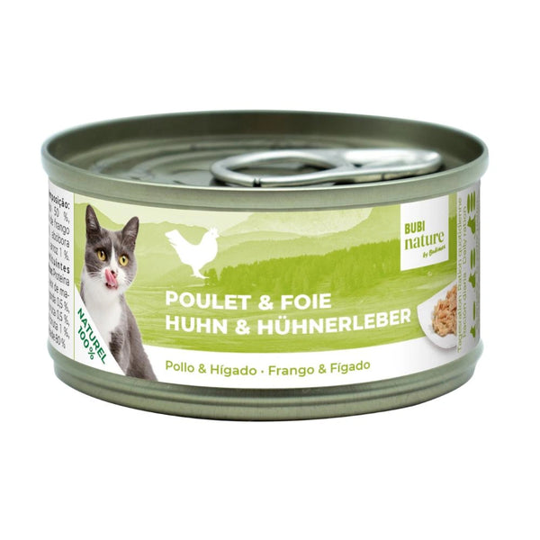 Bubi Nature Gato Pollo Y Hígado 24X70Gr