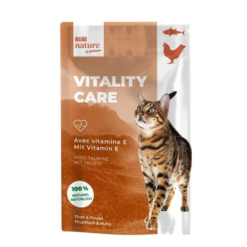 Bubi Nature Gato Vitality Atun Y Pollo (pouch) 24x70gr