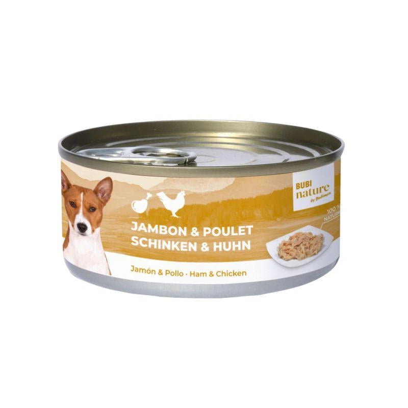 Bubi Nature Perro Jamon y Pollo 150g