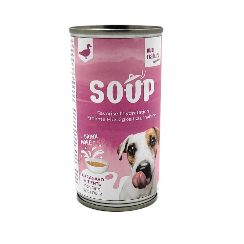Bubi Nature Perro Sopa Pato 12x185gr