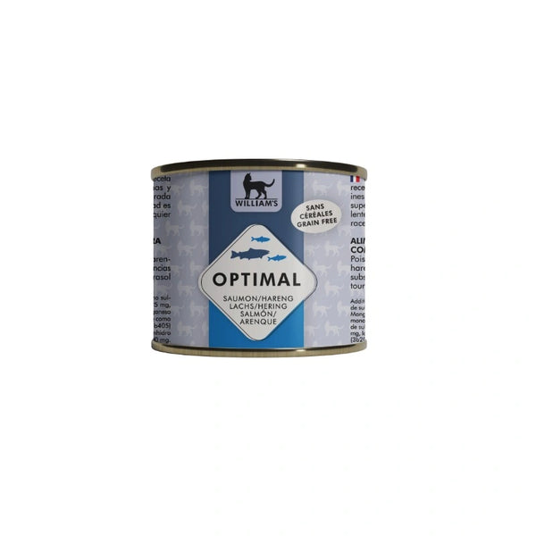 Optimal Gato Salmon Y Arenque 6X200Gr