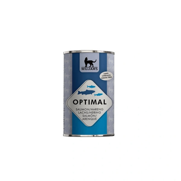 Optimal Gato Salmon Y Arenque 6X400Gr