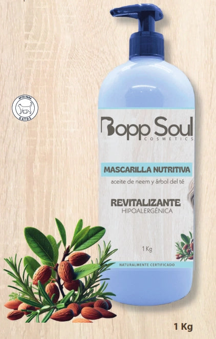Boop Soul Mascarilla Nutritiva Aceite De Almendras Revitalizante Hipoalergénico 1Kg