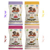 Mediterranean Natural Serrano Snacks Perro 12X100Gr Mezcla Carnívoro