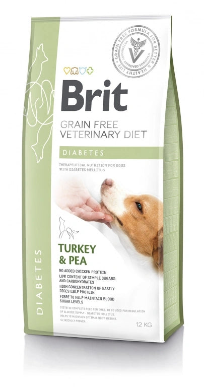 Brit Pienso Perro Veterinario Dietaa Gf Diabetes 12Kg