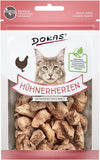 Dokas Gato Corazones De Pollo Liofilizados 6X15Gr