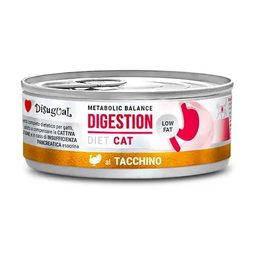 DISUGUAL DIET CAT DIGESTION LOW FAT PAVO 85GR