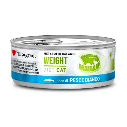 Disugual Dieta Gato Weight Pescado Blanco 85Gr