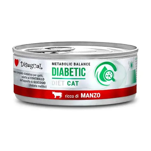 DISUGUAL DIET CAT DIABETIC TERNERA 85GR