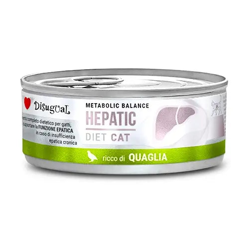 DISUGUAL DIET CAT HEPATIC CODORNIZ 85GR