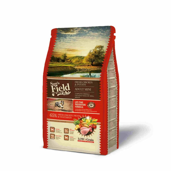 Sam’S Field Perro Pollo Y Patatas Razas Pequeñas 2,5Kg