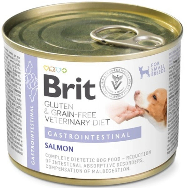 Brit Comida Humeda Perro Veterinario Dietaa Gf Gastrointestinal Lata 6X400Gr