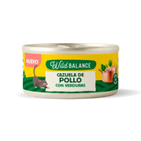 WILD BALANCE GATO RECETAS DEL CHEF CAZUELA DE POLLO 80GR