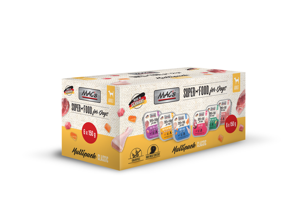 MAC’s Cat Trays Multipack classic 10x100g