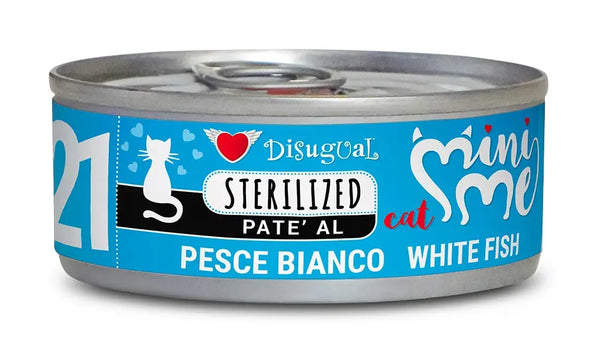 Disugual Mini-Me Gato Esterilizado Pescado Blanco 12X85Gr
