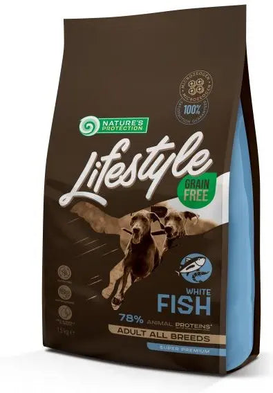 NATURE’S PROTECTION PERRO LIFESTYLE GF PESCADO BLANCO 1,5KG