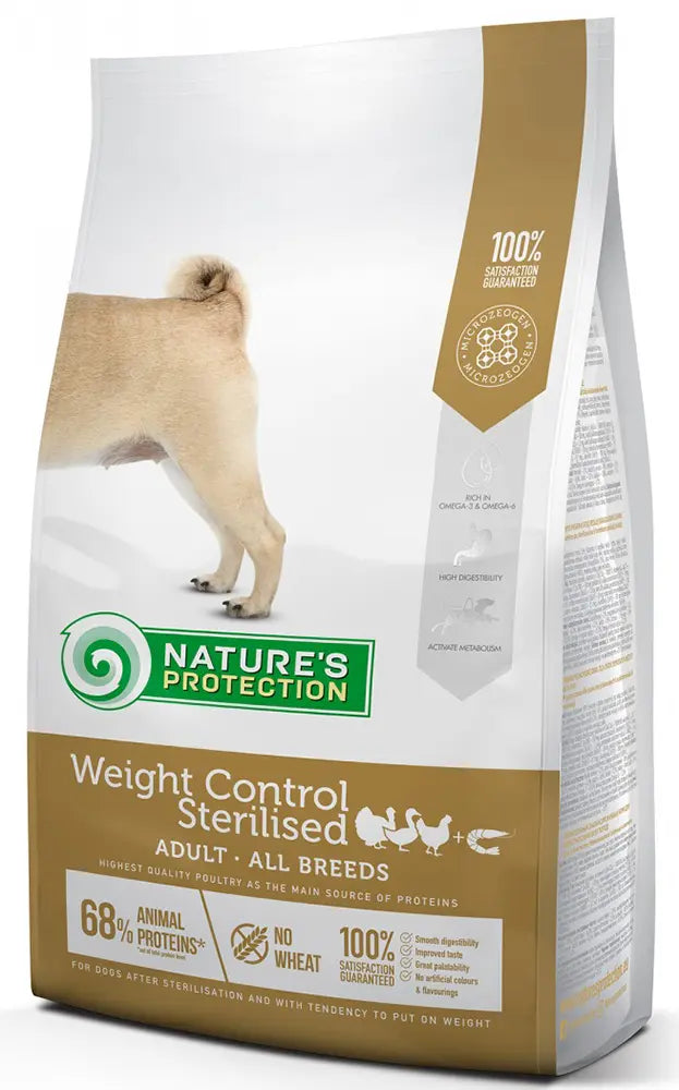 NATURE’S PROTECTION PERRO STERILIZED AVES & KRILL 4KG