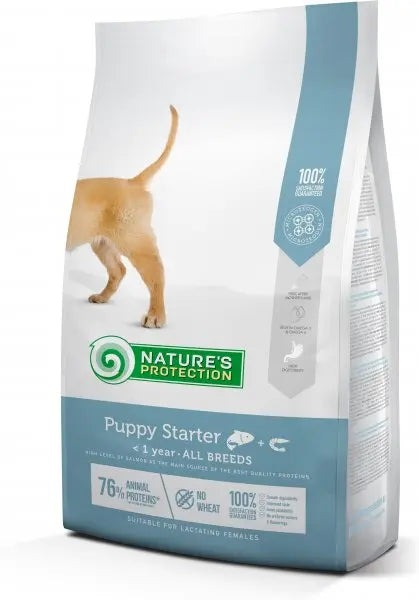 NATURE’S PROTECTION PERRO PUPPY STARTER SALMON Y KRILL 2KG