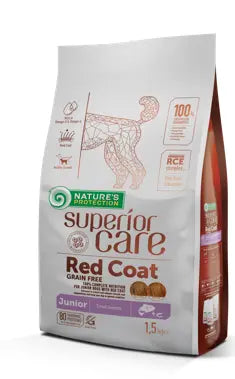 NATURE’S PROTECTION RED PERRO PUPPY SMALL GRAIN FREE SALMON 1,5KG
