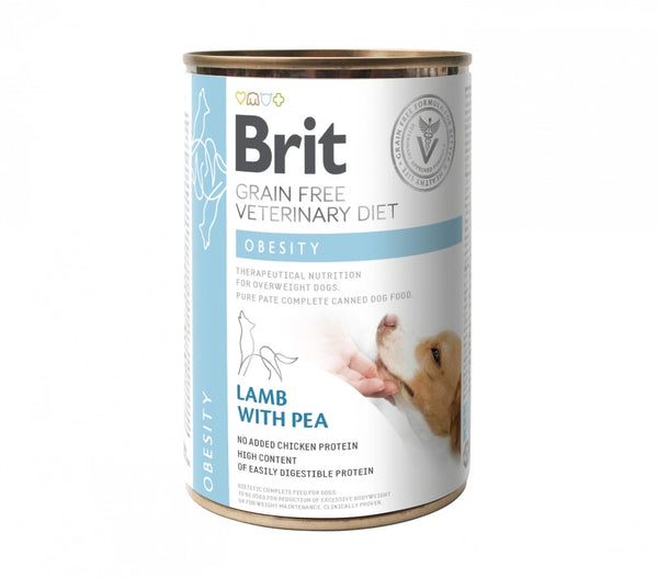 Brit Comida Humeda Perro Veterinario Dietaa Gf Gastrointestinal Low Fat Lata 6X400Gr
