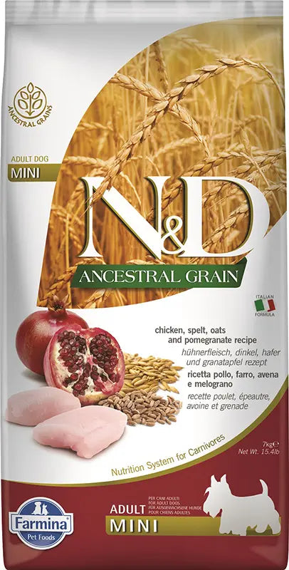 FARMINA ND PERRO ANCESTRAL MINI POLLO 7KG