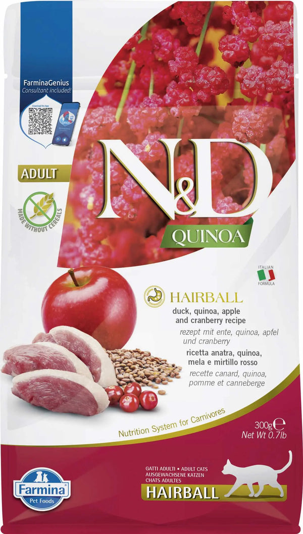 Farmina Nd Gato Quinoa Hairball Pato 300Gr