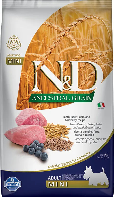 Farmina Nd Perro Ancestral Mini Cordero 2,5Kg