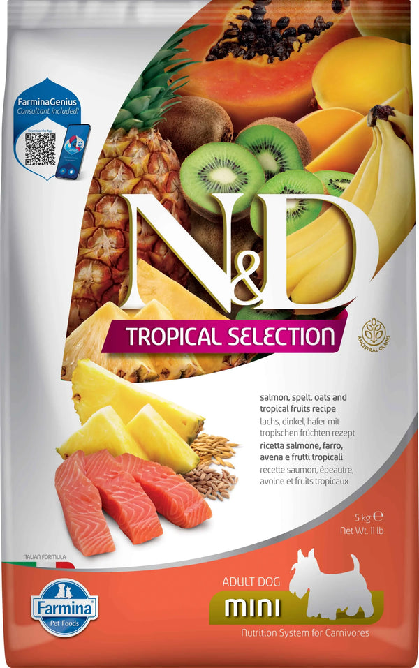 Farmina Nd Pienso Perro Tropical Selection Mini Salmon 5Kg