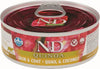Farmina Nd Gato Quinoa Skin Coat Codorniz Caja 24X80Gr