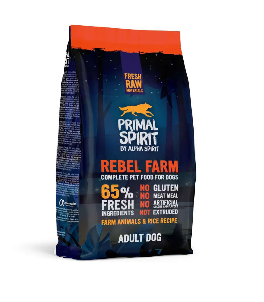 ALPHA SPIRIT CANINE PRIMAL 65% REBEL FRAM
