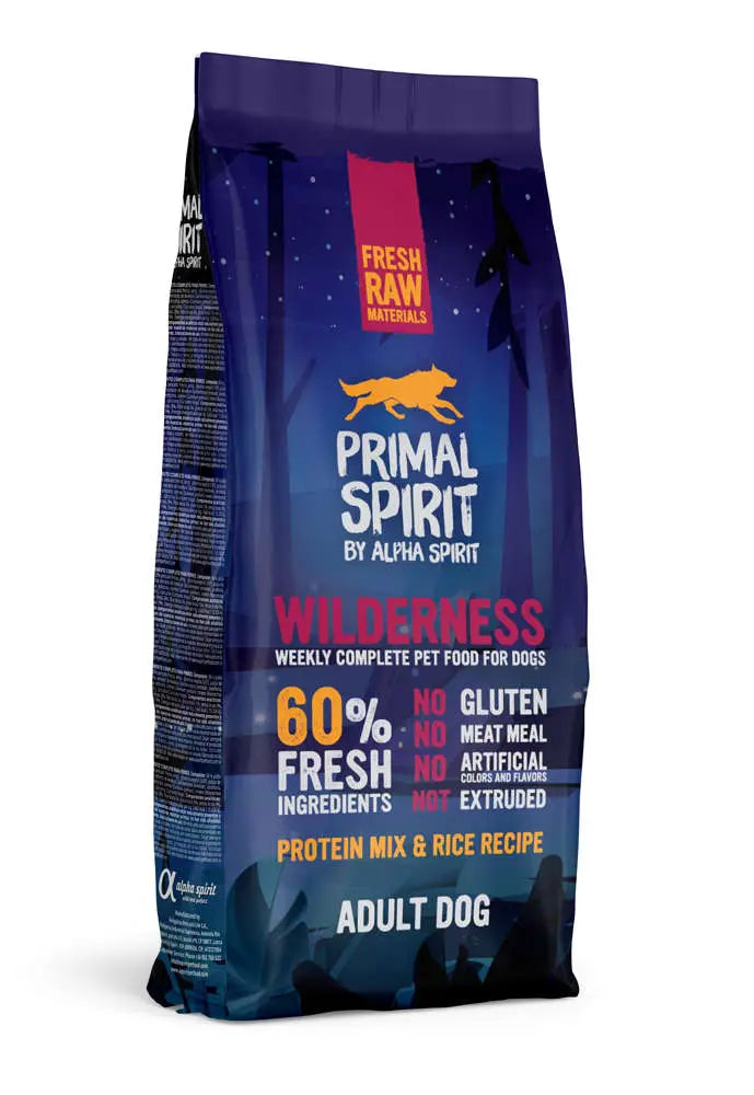 ALPHA SPIRIT CANINE PRIMAL 60% WILDERNESS