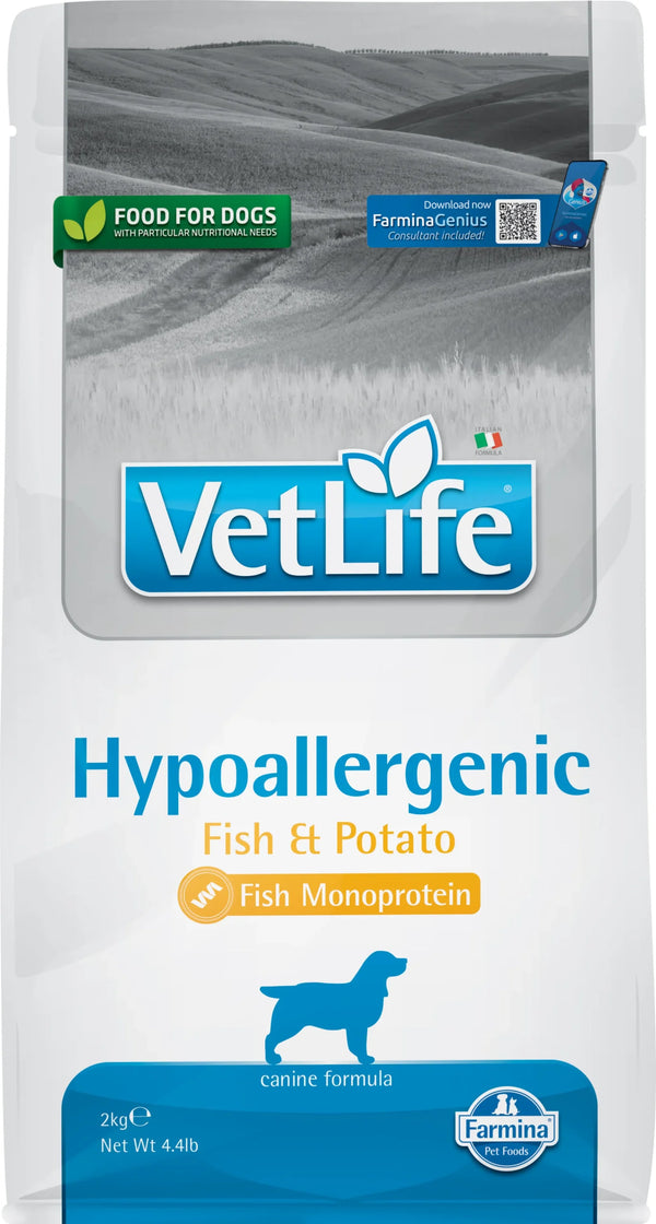 Farmina Pienso Vet Life Perro Hipoalergénico Pescado
