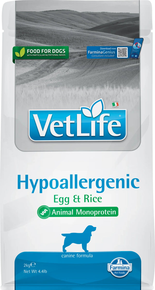 Farmina Pienso Vet Life Perro Hipoalergénico Huevo